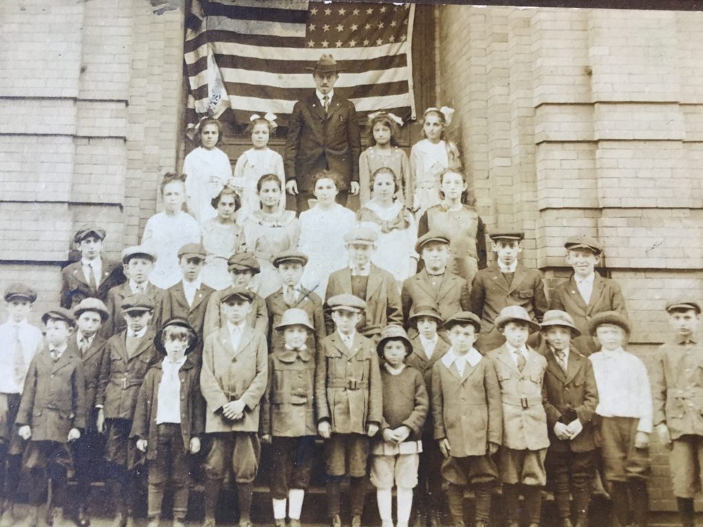 Schoolchildren of Rodphe Shalom, in Holyoke